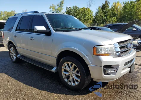 2016 Ford Expedition Limited из США, поврежденный, VIN 1FMJU1KT2GEF37824